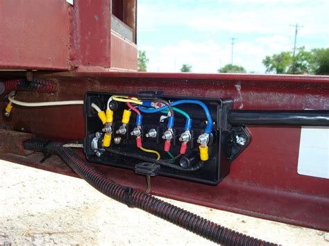 semi trailer wiring junction box|waterproof trailer wiring junction box.